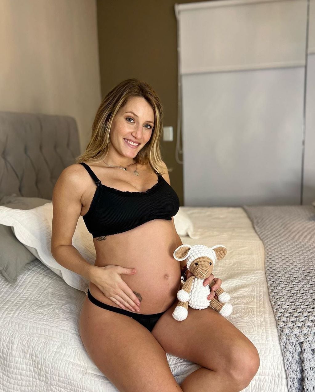 Mica espera la llegada de Luca, su primer hijo: tiene fecha de parto para el 7 de mayo
