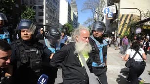 Hubo dos detenidos durante la marcha de piqueteros a Plaza de Mayo