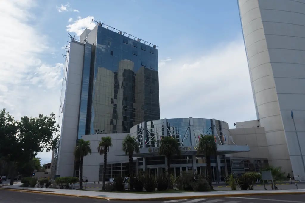 El Hotel Intercontinental fue ampliado para ser una de las sedes de la cumbre. Ignacio Blanco / Los Andes