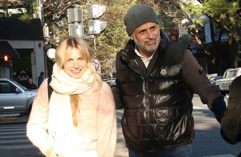 Jorge Rial y su nueva pareja, María del Mar Ramón.