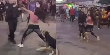 Mujer agredió a un oficial de policía en Jujuy