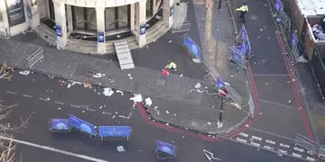 Estampida humana en Londres