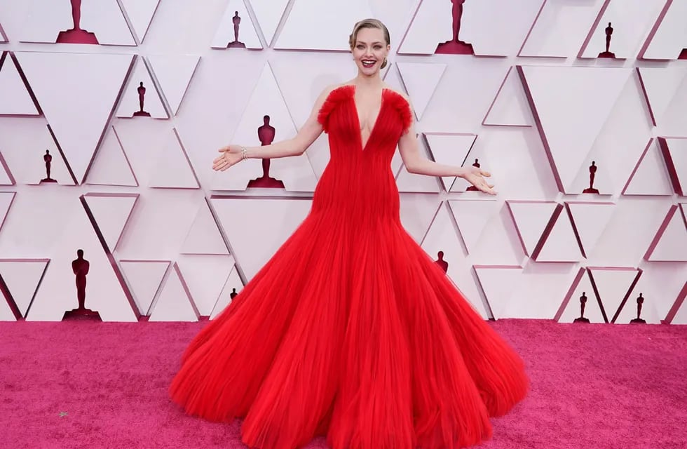 Amanda Seyfried en los Oscar (AP)