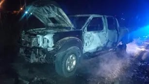 El hombre asaltado y baleado en Guaymallén está en “estado crítico” y encontraron su camioneta incendiada. Foto: Prensa Ministerio de Seguridad de Mendoza.
