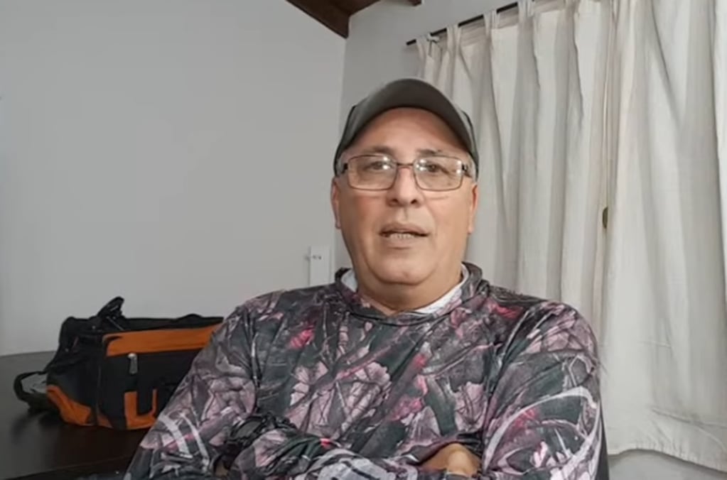 Hugo Viciconte, papá de Mica. Captura video