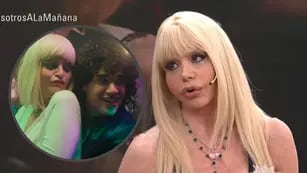 Adriana Aguirre admite que es ella la vedette que sale con Diego Maradona en Sueño Bendito.