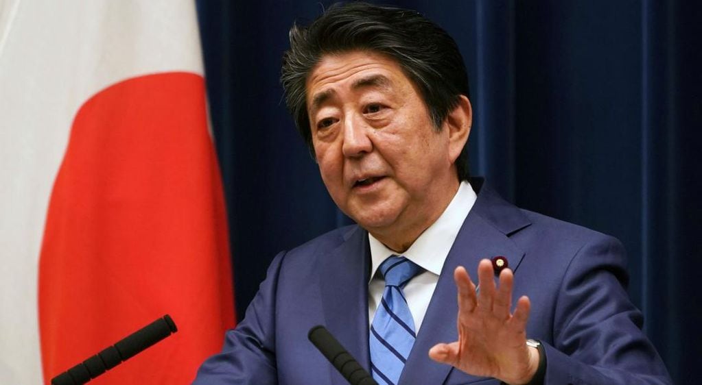 El exprimer ministro japonés Shinzo Abe (AP)