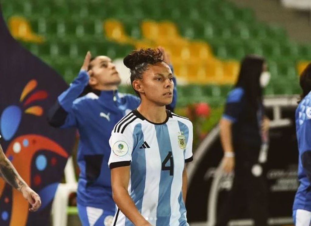 Julieta Cruz, una de las tres mendocinas de Selección para el Mundial. 