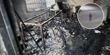 Robó, destrozó un hogar de niños y lo prendió fuego: 18 niños fueron hospitalizados