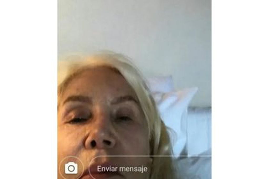 Susana Giménez y su foto a cara lavada.