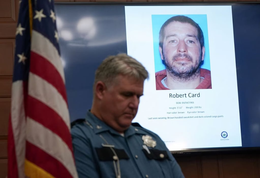 Robert Card, el sospechoso de la masacre de Maine. Foto: El País