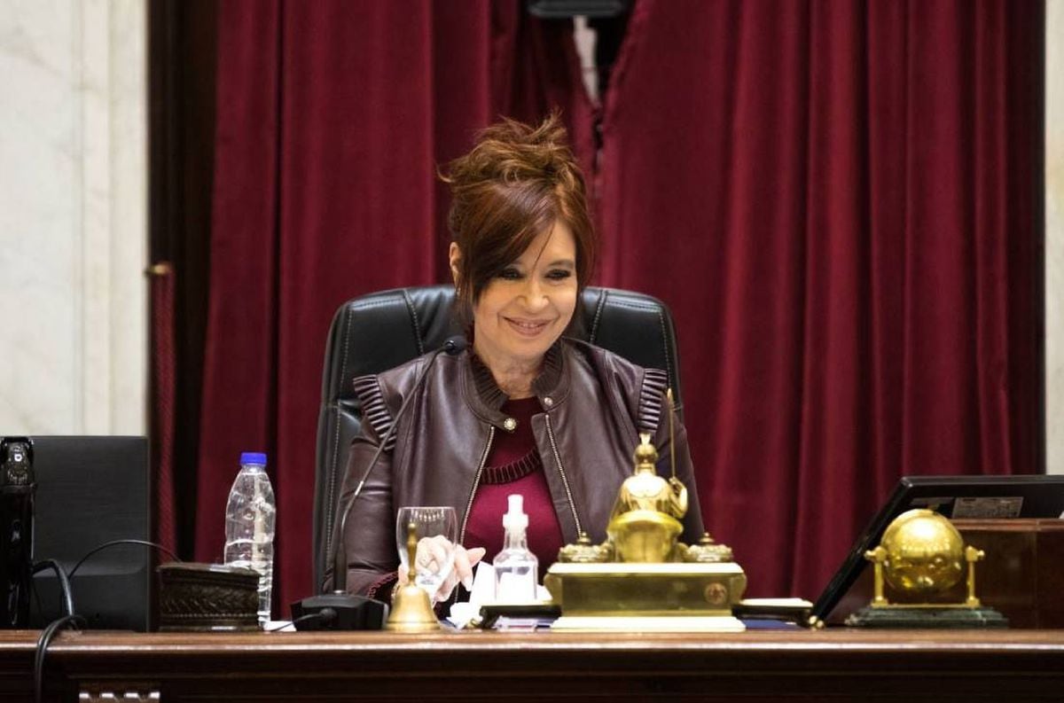 La vicepresidenta Cristina Kirchner presidirá la sesión de este miércoles en el Senado (Foto: Prensa CFK)