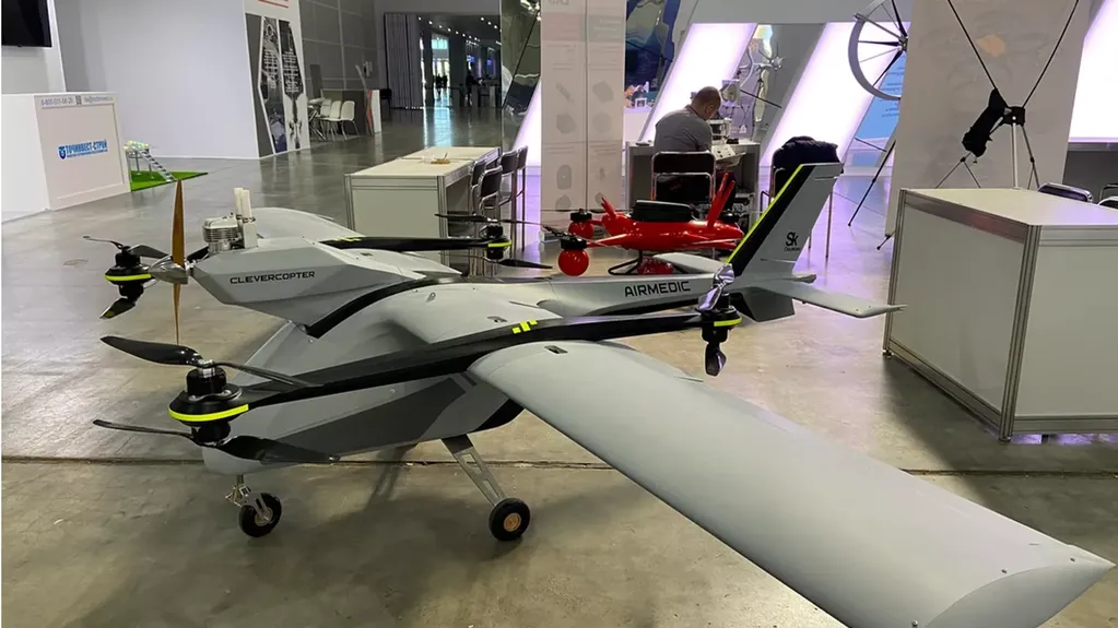 Aeromedik MINI, el dron desarrollado por Clevercopter para patrullar gasoductos y oleoductos.