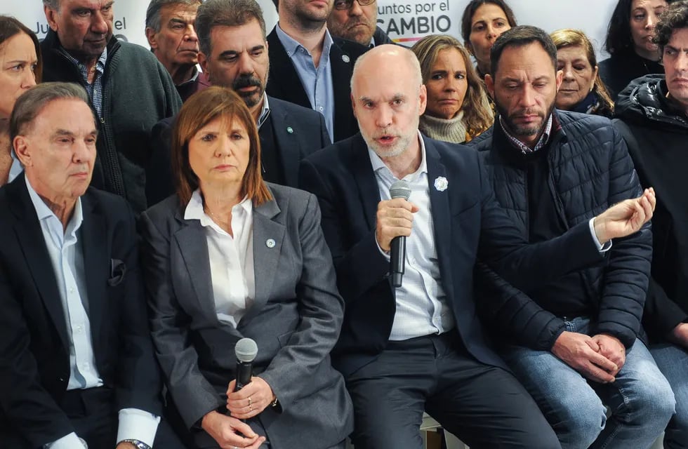 Patricia Bullrich y Horacio Rodríguez Larreta protagonizarán las PASO de Juntos por el Cambio (Foto: Federico López Claro)
