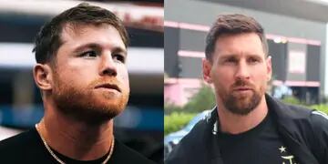 Messi y la absurda e insólita amenaza del boxeador Canelo: ¿realmente el 10 pisó la camiseta de México?. Foto: Instagram