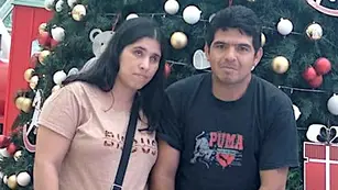 Vanina Gabriela Videla Cinquemani, la víctima, junto a su ex y asesino Esteban Fernando Rodríguez Salva.