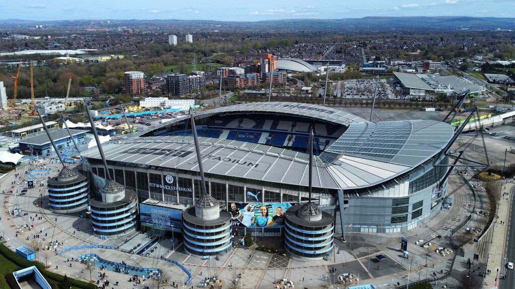 El Etihad, el estadio del Manchester City