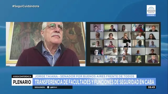 Jorge Taiana (Frente de Todos) comparó a los opositores con "femicidas"