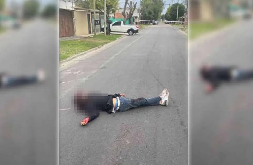 Un policía mató de un tiro en la cabeza a un motochorro en Castelar (foto gentileza)