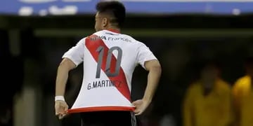  El Pity Martinez, de gran presente en el equipo de Marcelo Gallardo. 