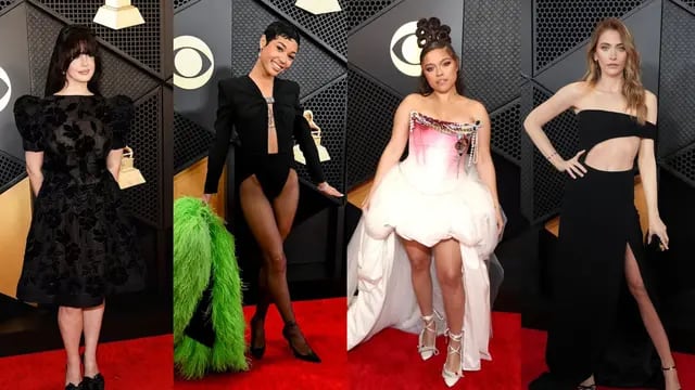 Así fueron los looks en la entrega de los Grammys 2024