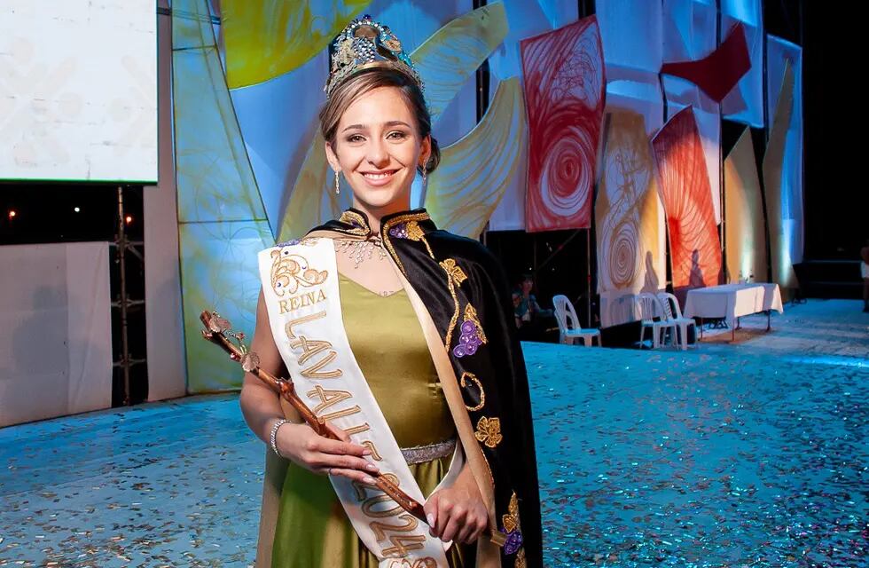 Lavalle eligió a Paloma Oro como su Reina vendimial. | Foto: Municipalidad de Lavalle