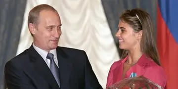 Alina Kabaeva y Vladimir Putin