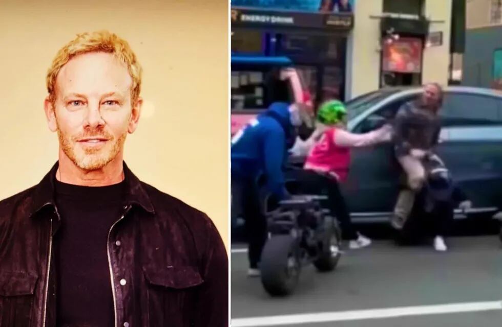 El actor fue atacado por una pandilla de motocicletas en  pleno Hollywood Boulevard