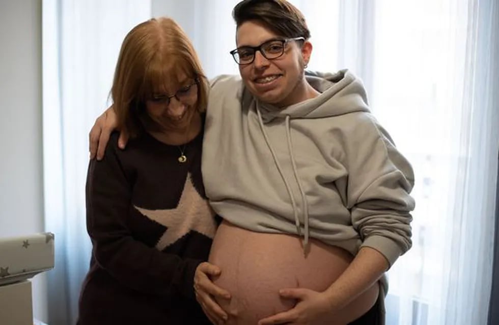 El joven español de 27 años se mostró conmovido tras el nacimiento de su hijo. Foto: Gentileza