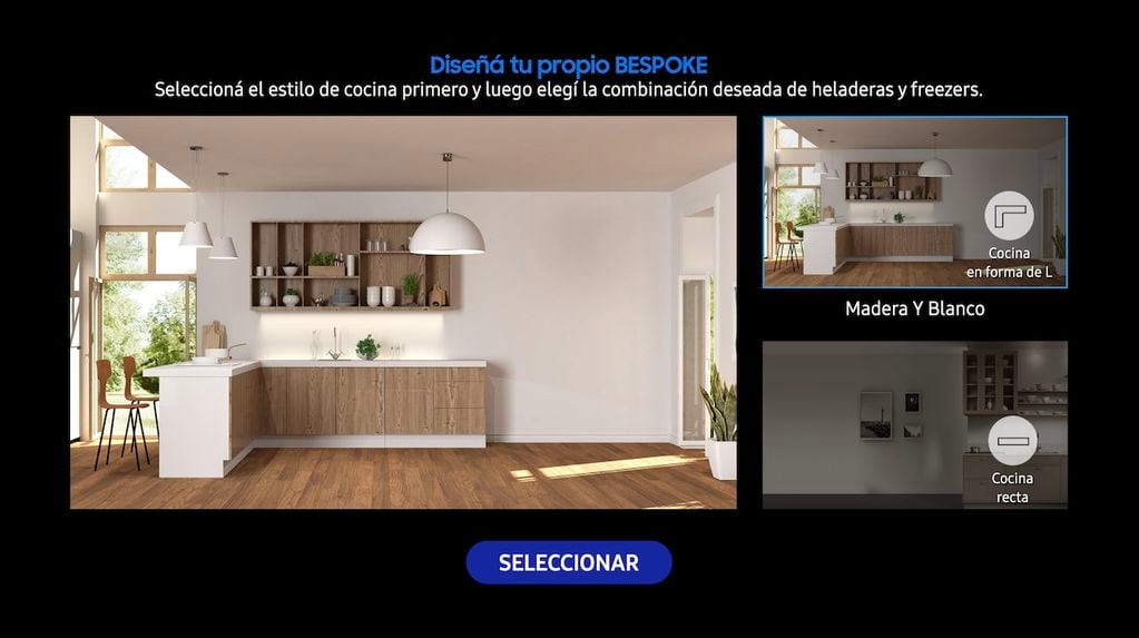 Ya está en Argentina Bespoke, la línea de  heladeras personalizables de Samsung y se puede usar su simulador para ver cómo quedaría en el hogar.