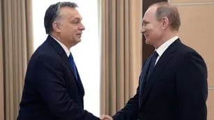Víktor Orbán y Vladimir Putin