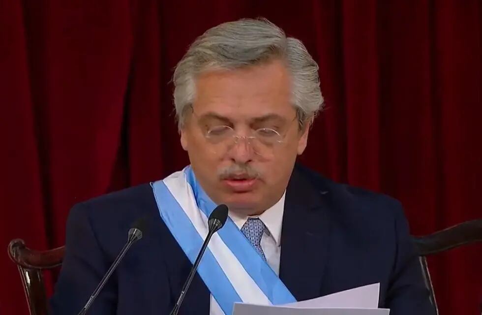 Promesas y homenajes: el discurso completo de Alberto Fernández al asumir como presidente 