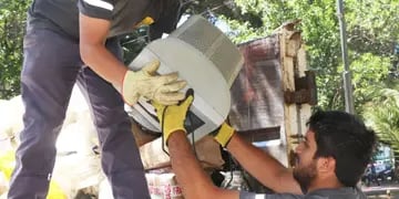 Recolección de residuos electrónicos en Luján de Cuyo