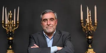 Uva. José Alberto es un histórico de Coviar y presidente de la UVA Orlando Pelichotti / Los Andes