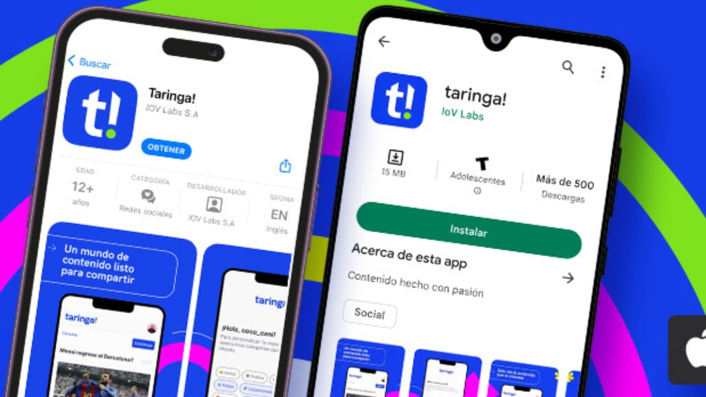 Taringa! lanzó su app beta. Foto: Taringa!