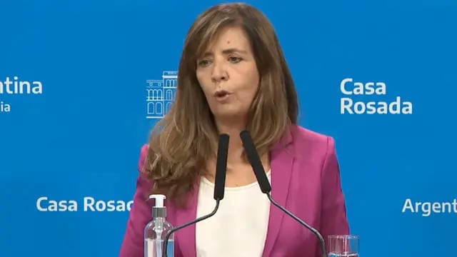 Gabriela Cerruti confirmó la llegada de las vacunas Pfizer para niños