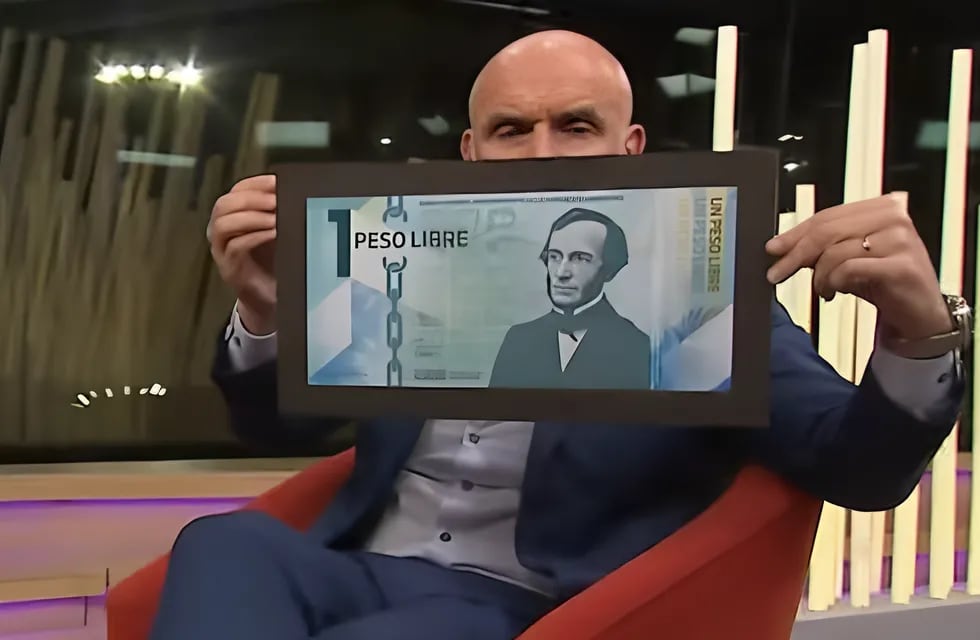 José Luis Espert presentó su propuesta de "peso libre". Foto: Captura de video