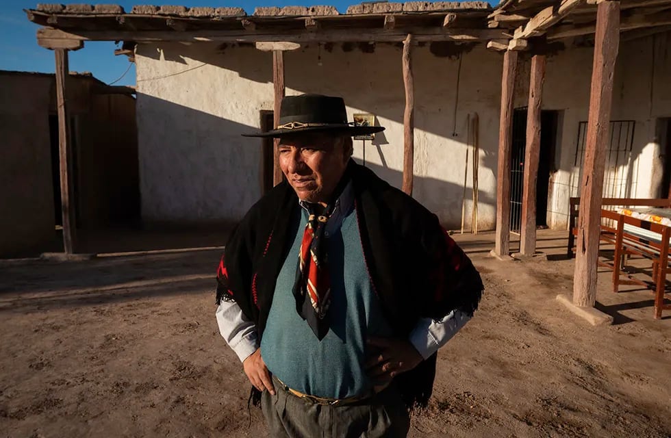 Los habitantes del secano lavallino conservan tradiciones que resaltan en rituales como los festejos en Lagunas del Rosario. Foto: Ignacio Blanco / Los Andes