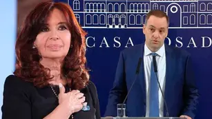 Manuel Adorni saludó con ironía a CFK por su cumpleaños