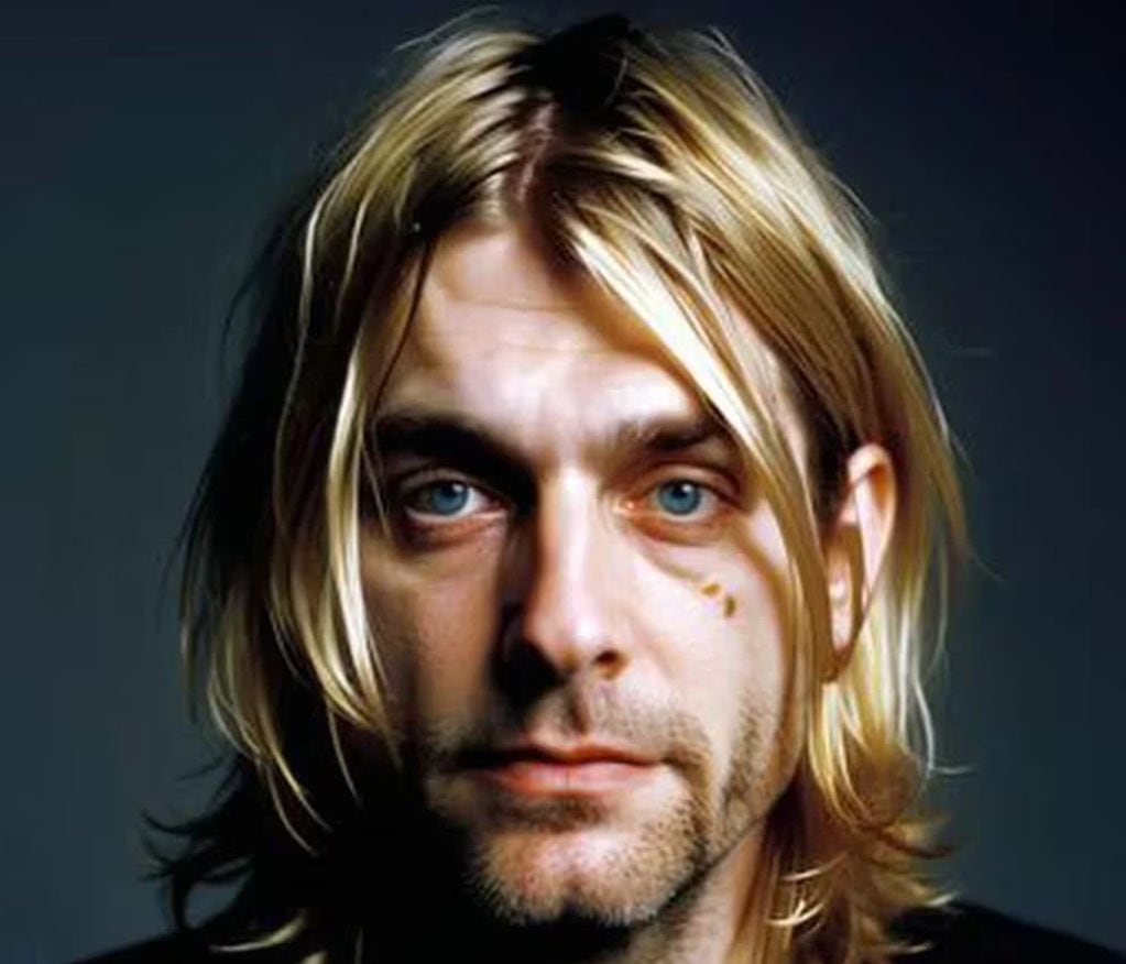 Cómo se vería Kurt Cobain actualmente. / WEB
