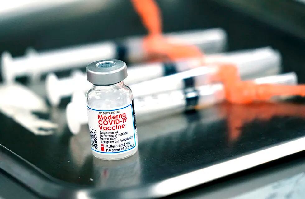 La vacuna de Moderna será usada en Argentina para inocular a adolescentes. / archivo