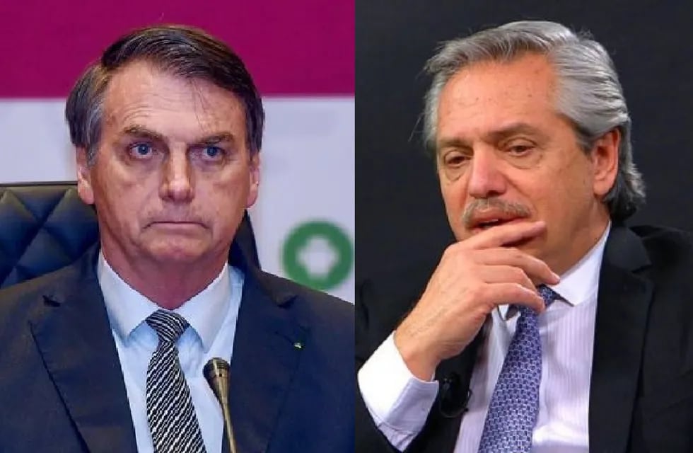 Jair Bolsonaro y Alberto Fernández