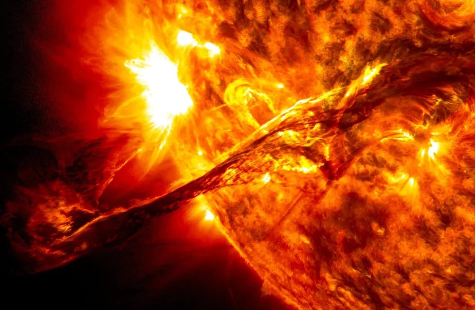 El astro solar cuenta ahora con 4.570 millones de años de vida y una composición estable. Archivo / Los Andes