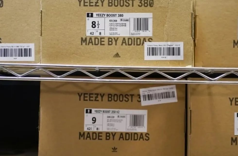 Las zapatillas Yeezy eran de las más vendidas de la marca - Clarín