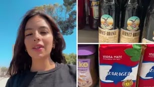 Video: una tiktoker mostró cuánto salen los productos típicos de Argentina en supermercados de España y los precios sorprendieron