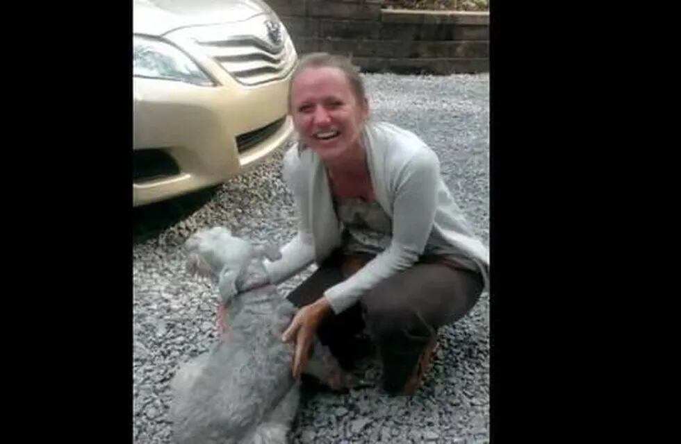 Video: un perro casi se desmaya de la emoción al reencontrarse con su dueña
