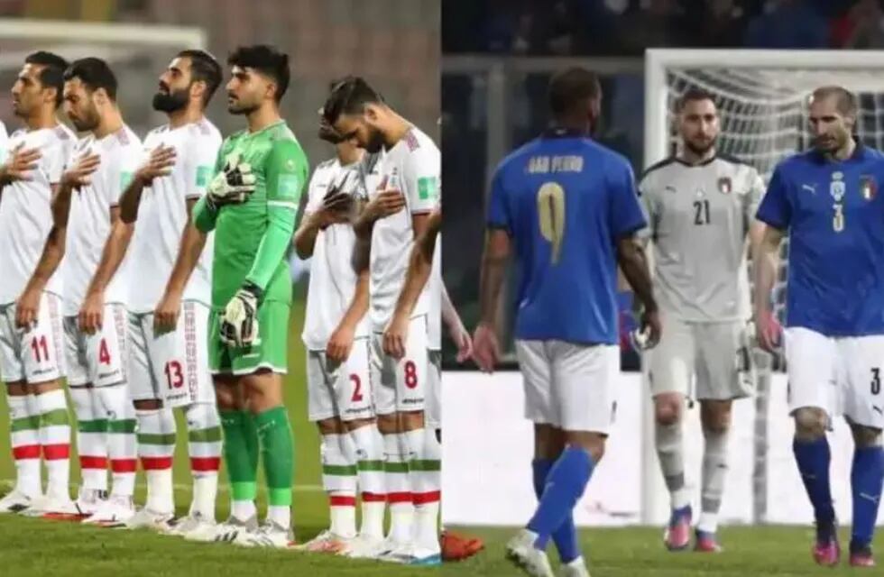 ¿Irán afuera de la Copa del Mundo e Italia adentro?  / web