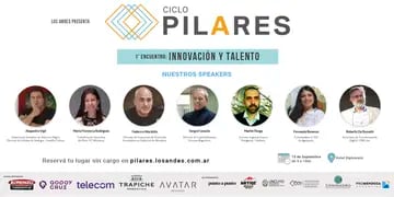 Portada Pilares con speakers y sponsors