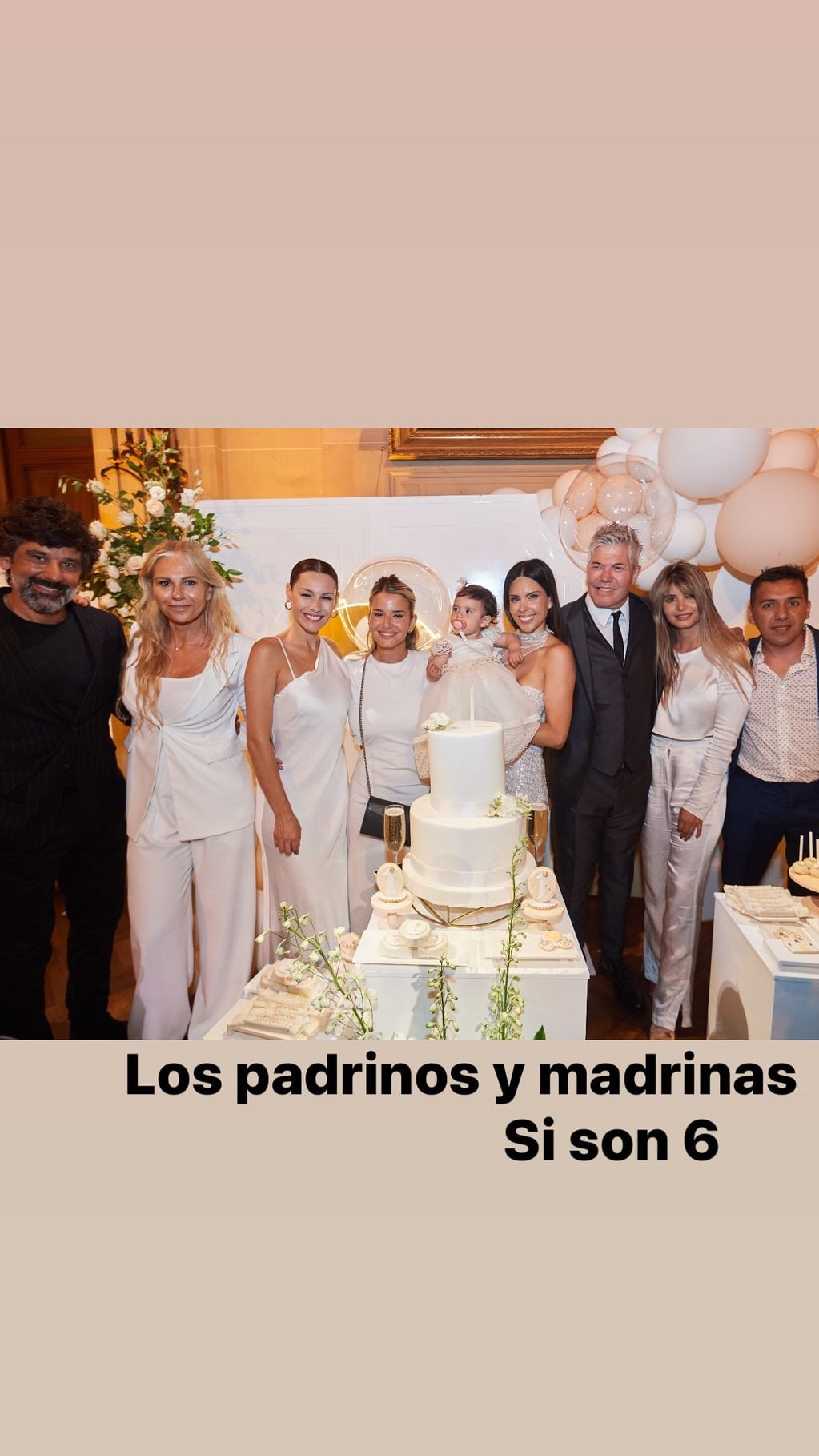El extravagante cumpleaños de la hija de Barby Franco y Fernando Burlando. Gentileza Instagram.