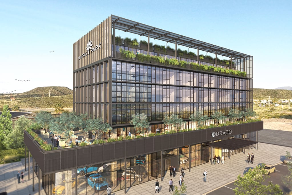 .El nuevo edificio corporativo tiene vista 360 y espacios al aire libre, tendrá una gran terraza y una sala de reunión al aire libre;.